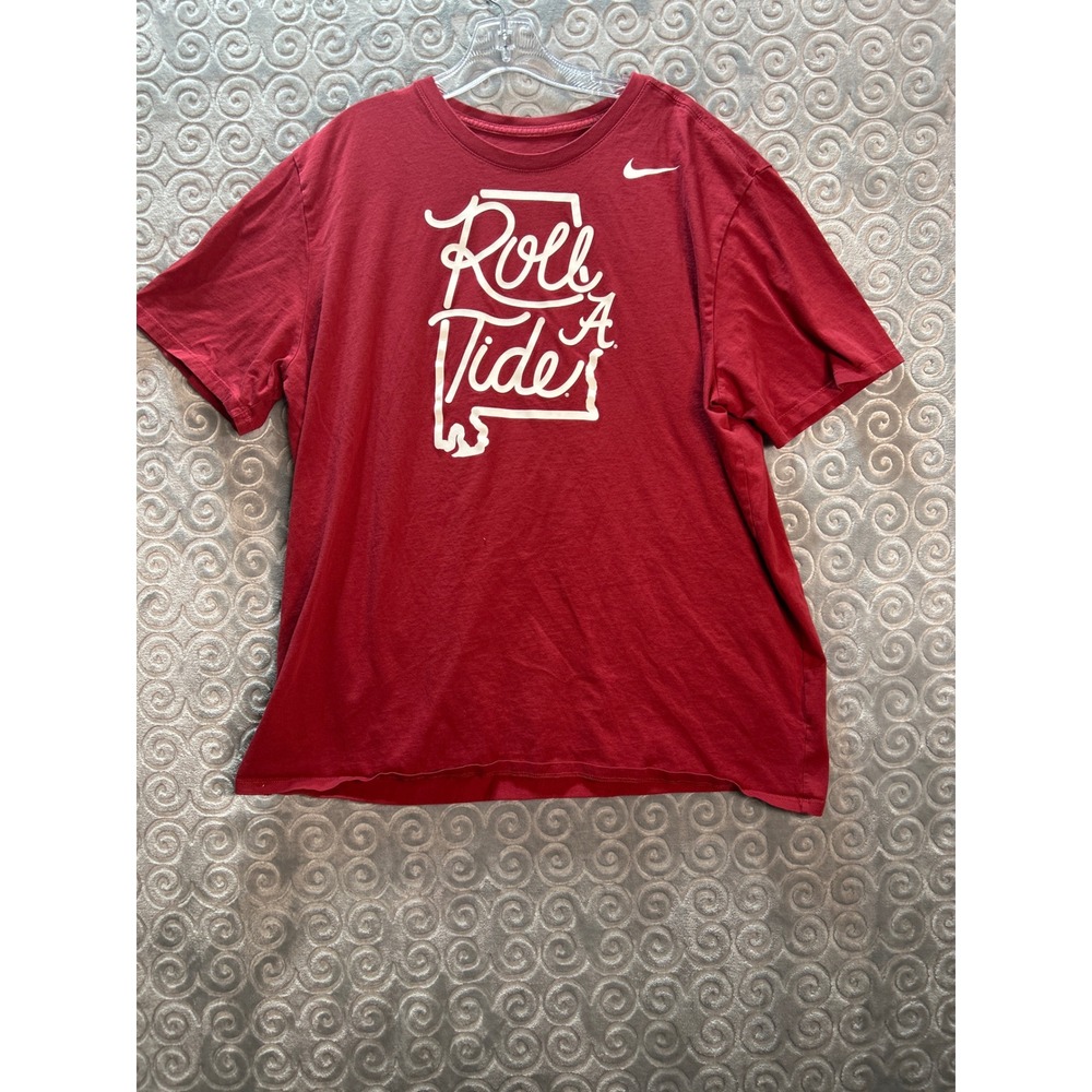Nike Alabama Crimson Tide Roll‎ Tide XXL T Shirt Mens